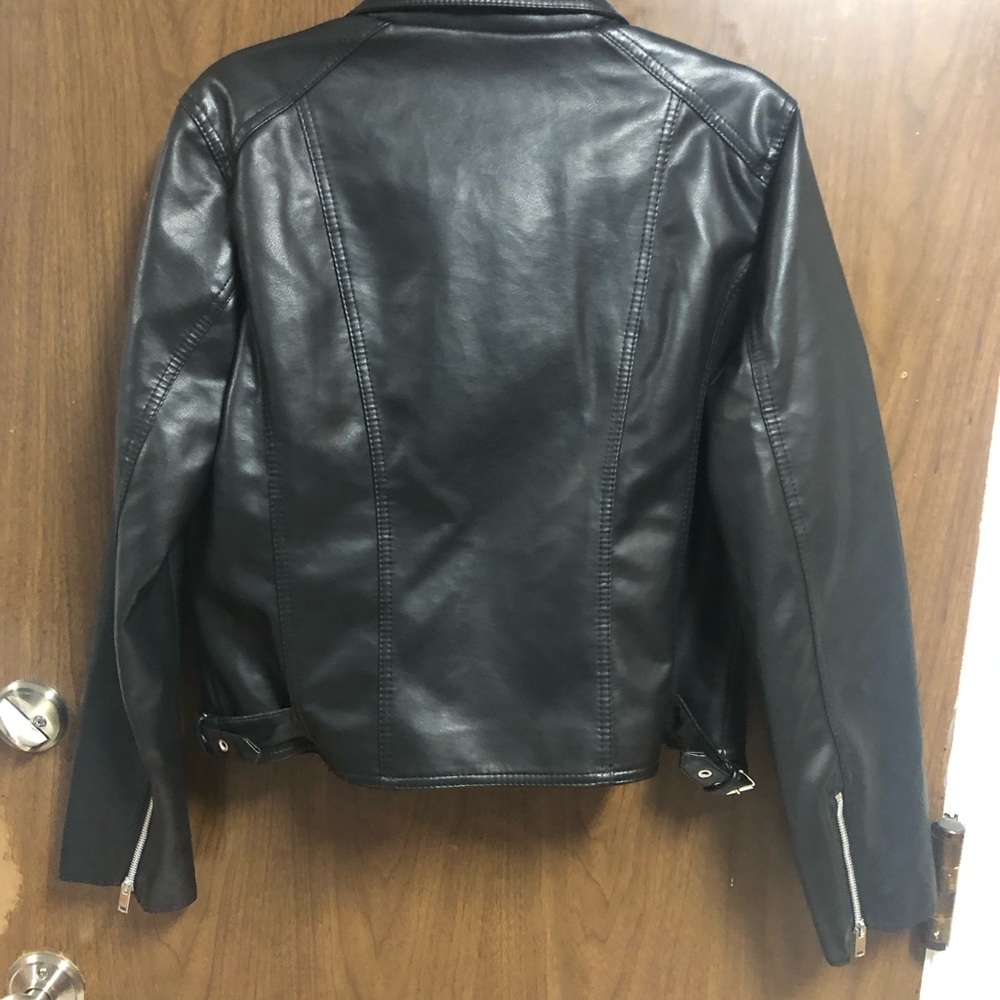 Black XL moto jacket